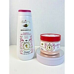 Dove x Bridgerton Raspberry Rendezvous Body Wash & Scrub Limited Edition Netflix